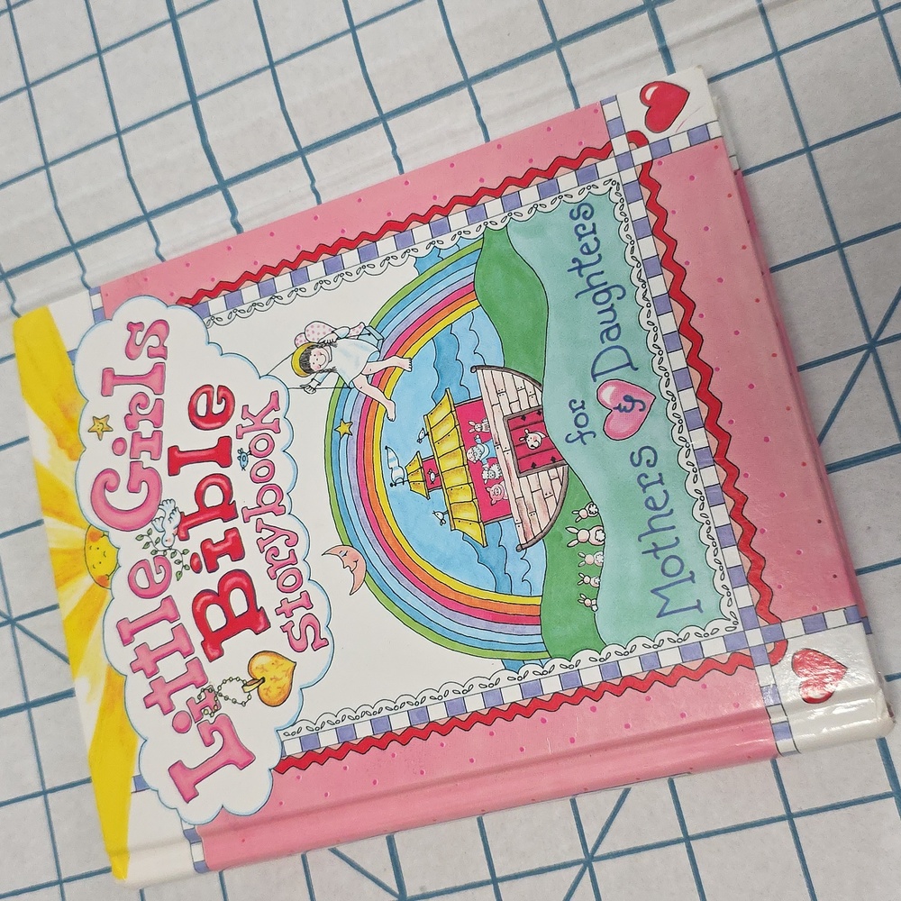 Little Girls Bible Storybook for Mothers and Daughters, shelfsitter, nwot